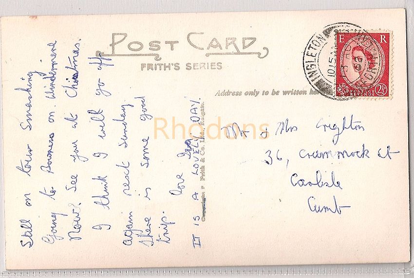 Ingleton, Yorkshire-1950s Multiview Postcard