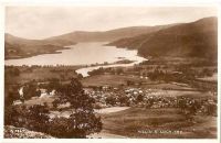 Killin & Loch Tay. Circa 1930s Valentines Real Photo Postcard