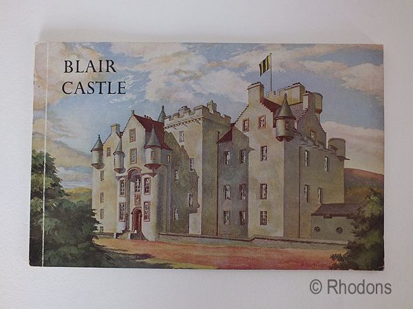 Blair Castle Scottish Highlands, History & Castle Tour Guide Circa 1960s 