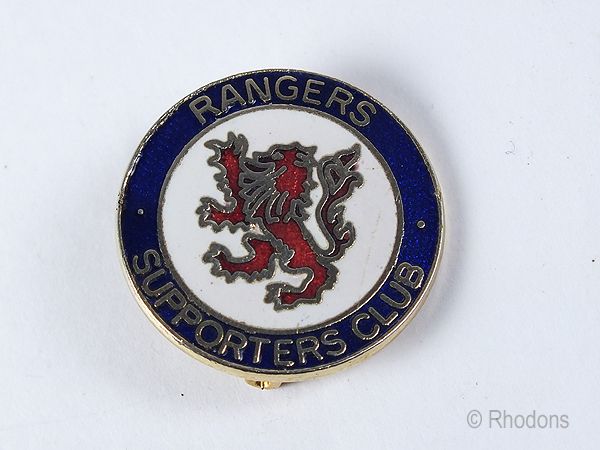 Glasgow Rangers Football Club Supporters Badge 