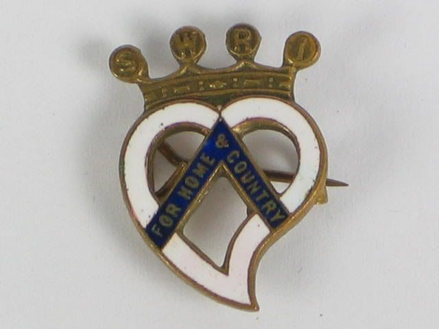Scottish Womens Rural Institutes, 'For Home and Country' Badge