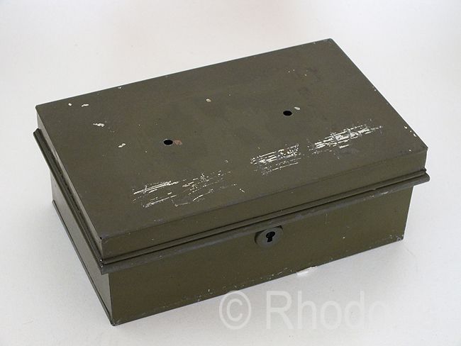 Veteran Series Metal Cash Box, Cash Tin 