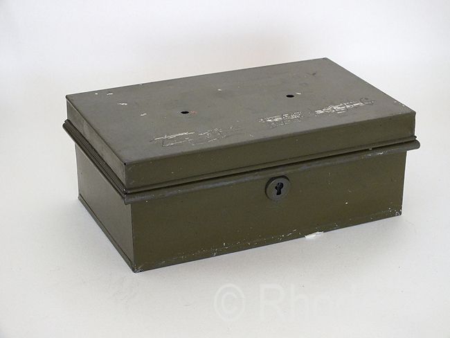 Veteran Series Metal Cash Box, Cash Tin