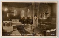 The Chancel Crathie Church Balmoral Aberdeenshire Postcard 