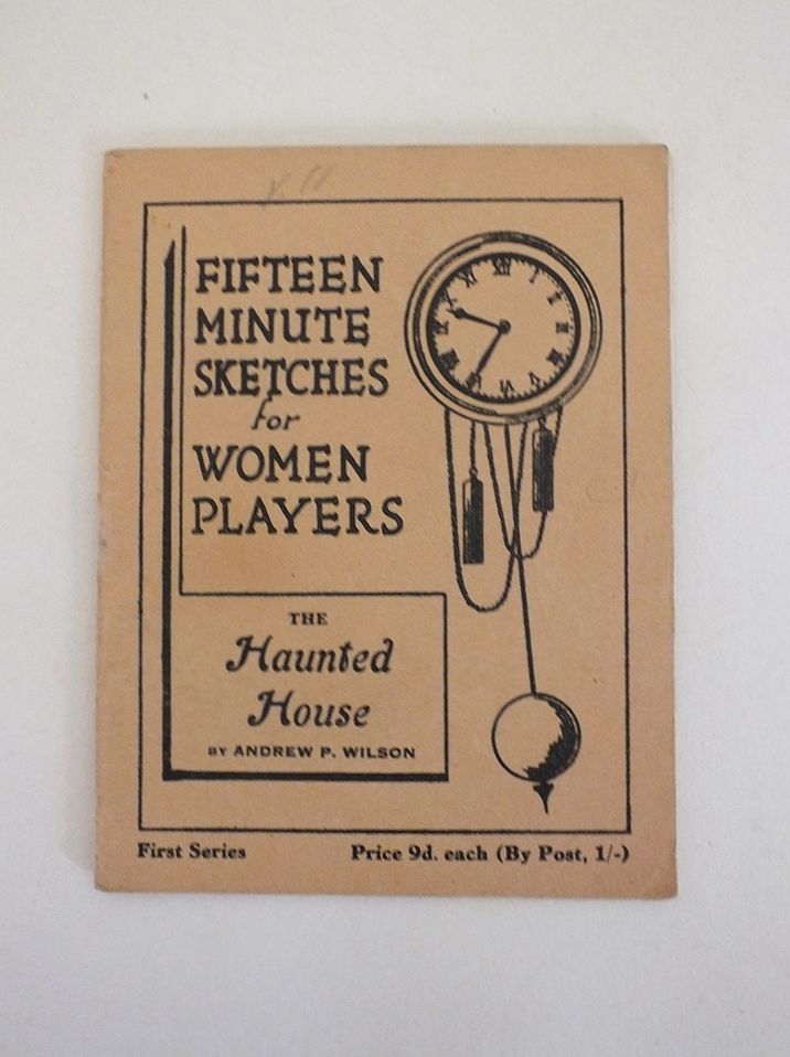 Fifteen Minute Sketches For Women Players - The Haunted House By Andrew P Wilson