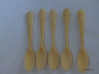 Scottish Carved Bone Spoons x5
