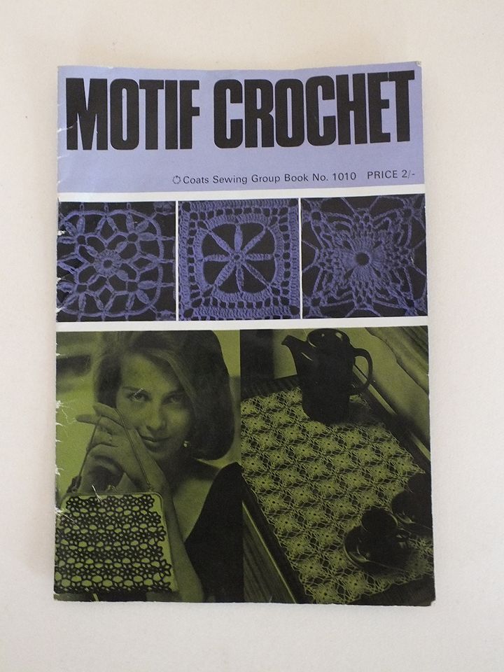 Motif Crochet Coates Sewing Group Pattern Book #1010