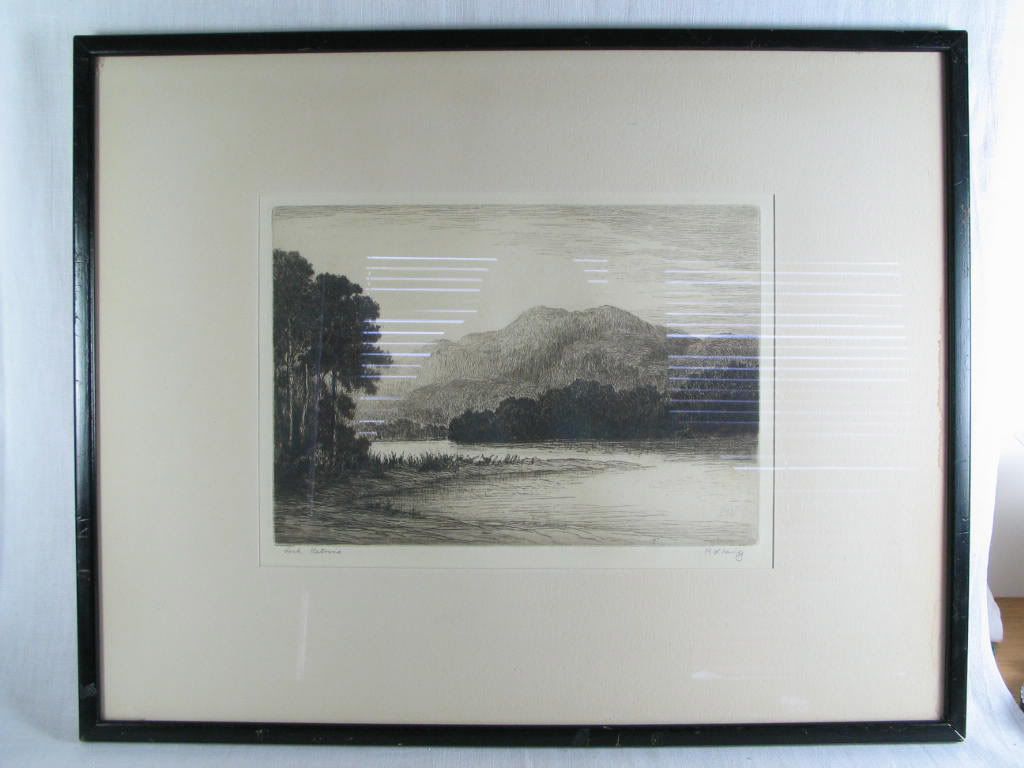 Loch Katrine, Limited Edition Artist Signed Etching By R F King 
