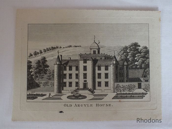 Old Argyle House (Hatton House), Scotland, c1780s