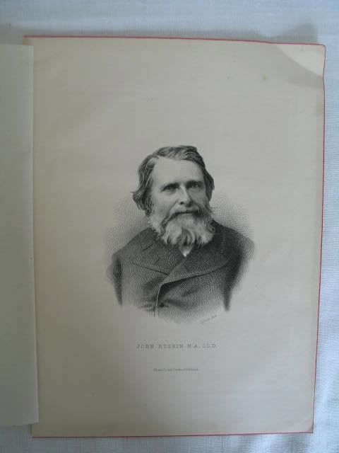 John Ruskin, Victorian Portrait Print By C Laurie