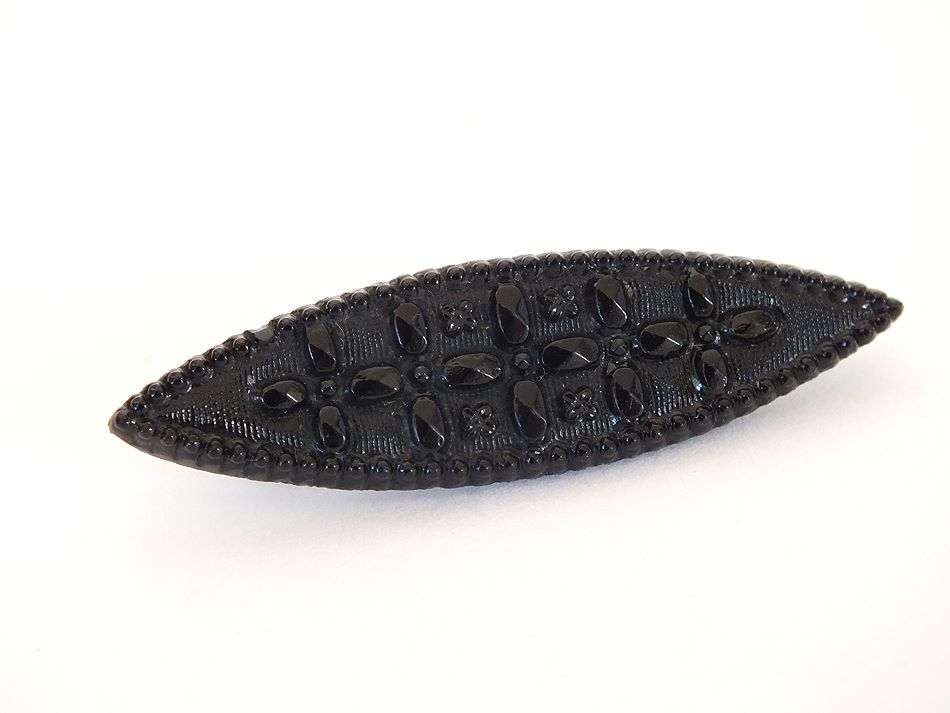 Victorian Mourning Brooch - Late 19th Century