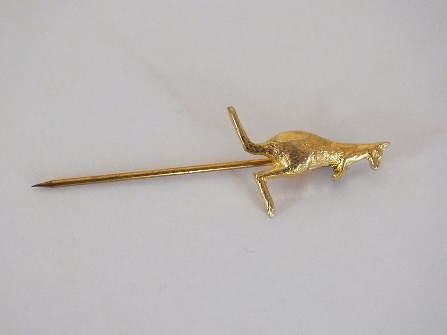 Australian Kangaroo Lapel Stick Pin