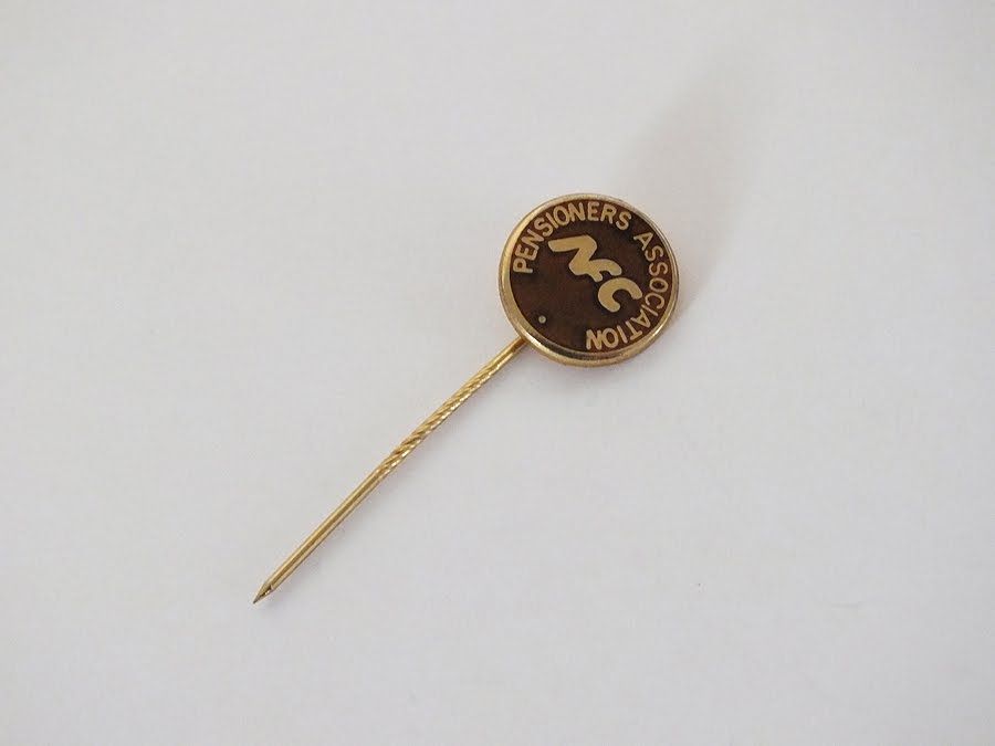 NFC, National Freight Corporation Pensioners Association Lapel Pin Badge