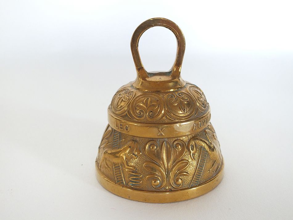 Vintage Cast Brass Church Sanctus Bell