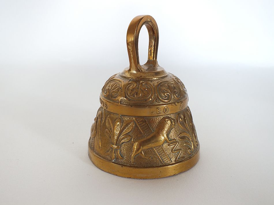 Altar Bells 4-Bell Embossed Brass