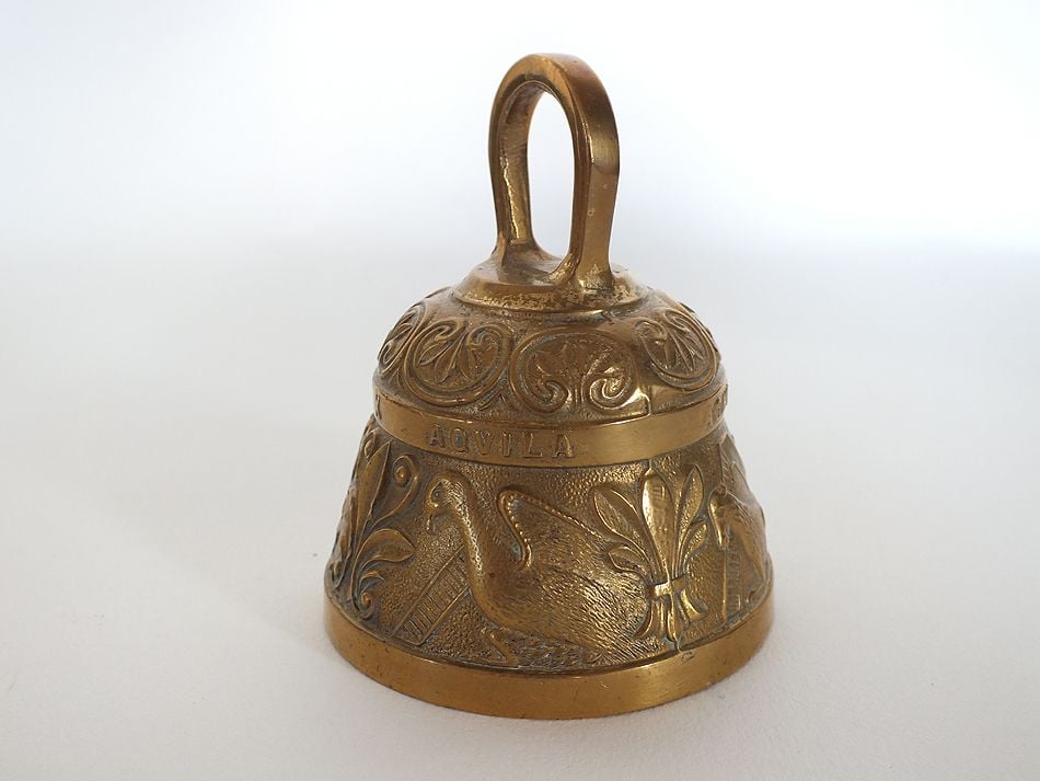Heavy Cast Brass Sanctuary, Sanctus, Prayer Bell