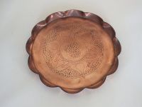 Copper Serving Tray - 9.50