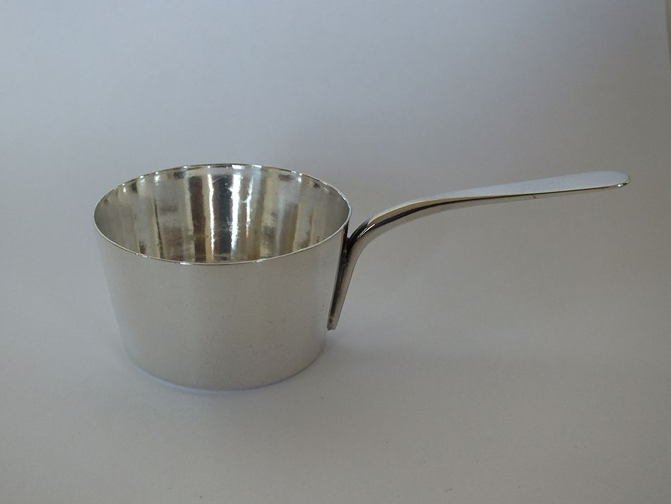 Antique Silverplated Miniature Sauce Serving Pan