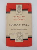 Sound Of Mull-Ordnance Survey Maps Of Great Britain-Sheet No 45