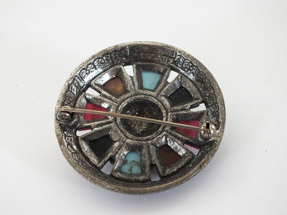 Scottish Pebble Pin Brooch-Miracle Jewellery