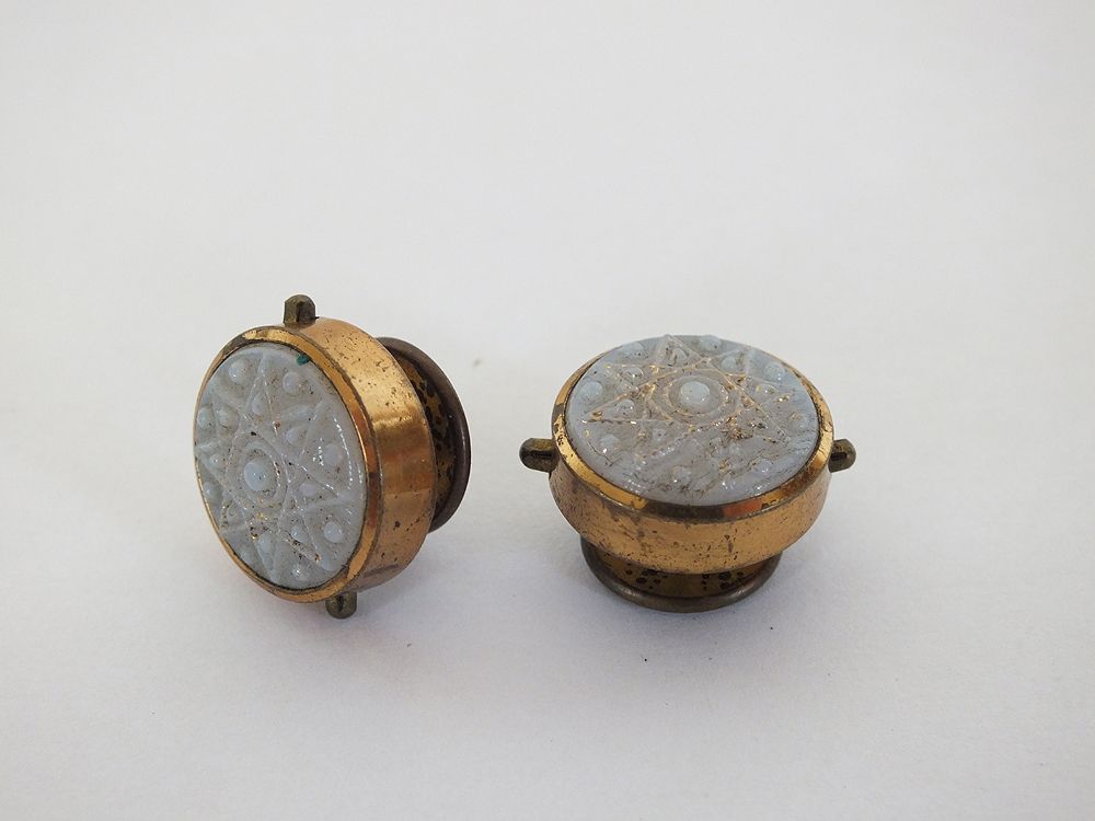 Antique Spring Backed Batchelor Buttons