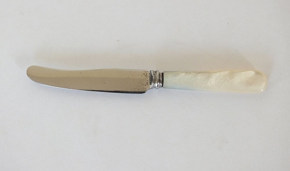 Butter Knife, Mother Of Pearl Handle