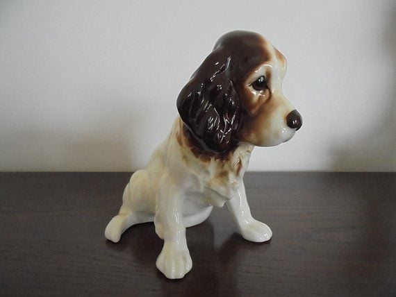 Vintage Sylvac Spaniel Dog Figure Model #18