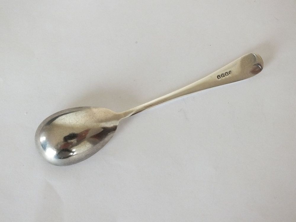 Antique Silverplated Jam Preserves Spoon