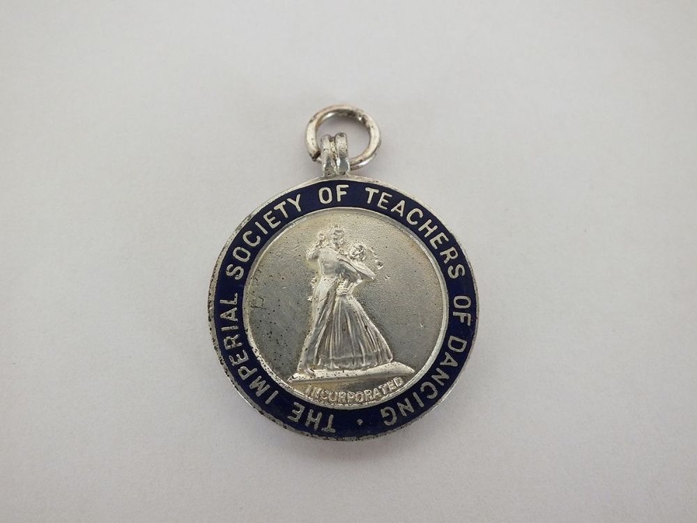 Imperial Society Of Teachers Of Dancing Award Pendant, 1953