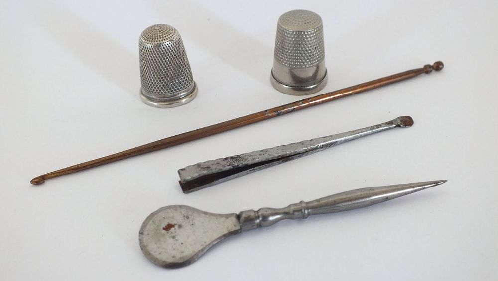 Sewing, Crochet Tools Lot