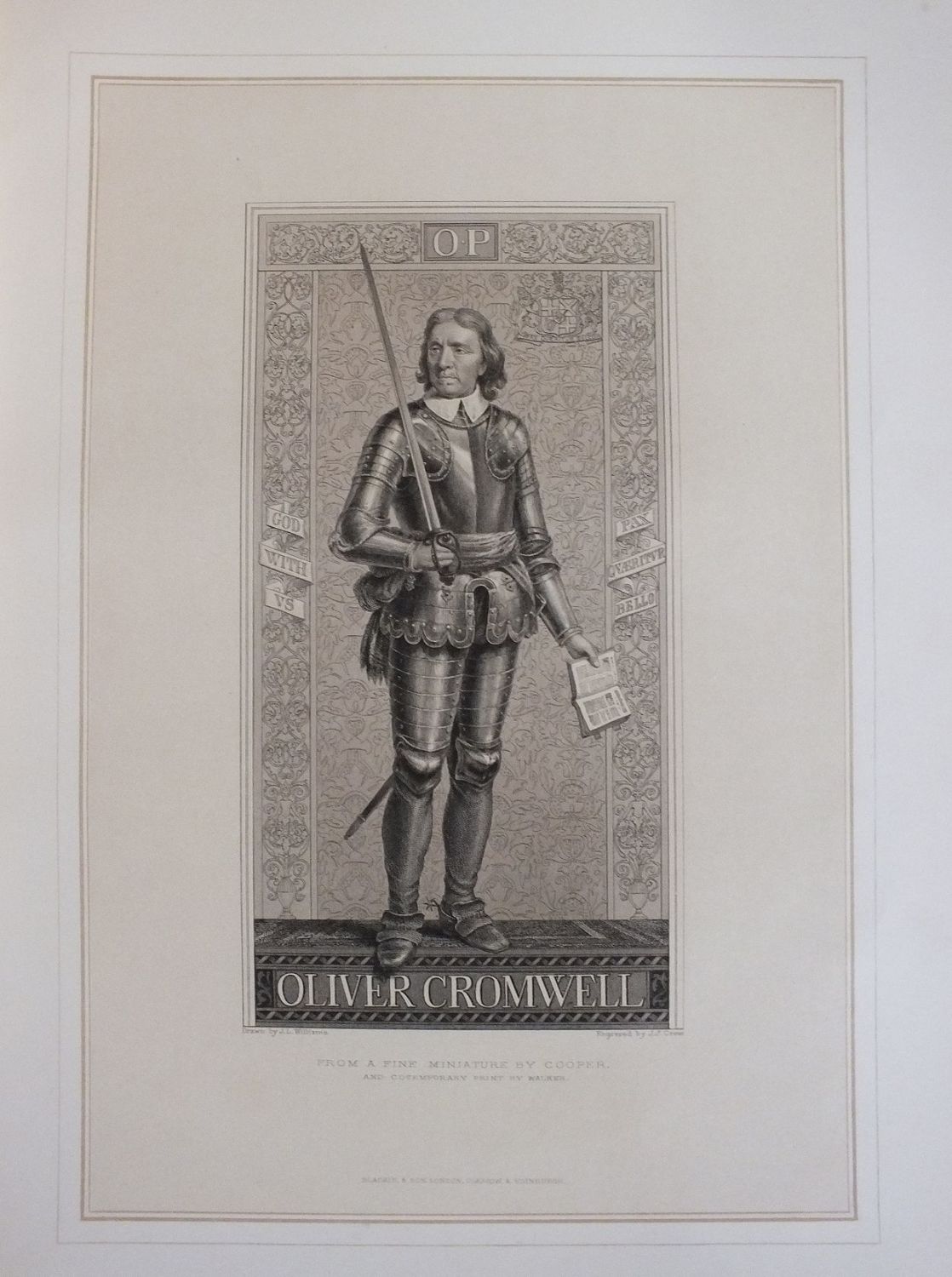 Portrait Of Oliver Cromwell 