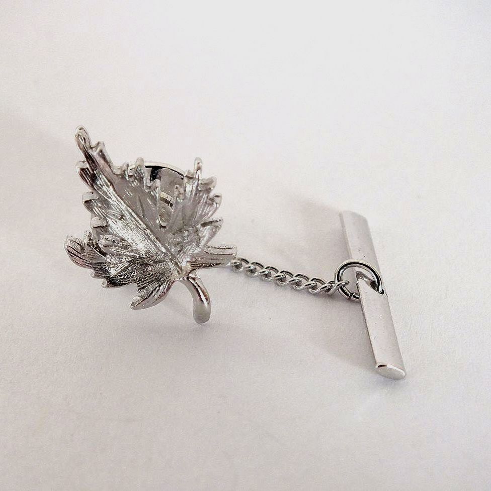 Canadian Maple Leaf Tie Tack Pin