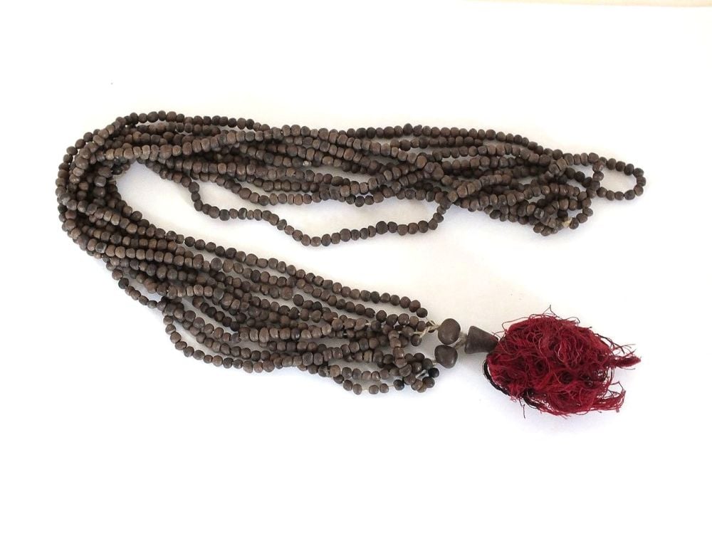 Ethnic Multistrand Bead Necklace 