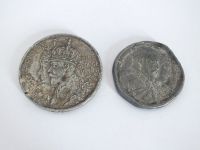 King Edward VII & King George V Coronation Commemorative Medallion Coins