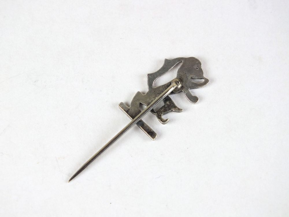 Scottish Lion Rampant Lapel Stick Pin-Circa 1930s Vintage