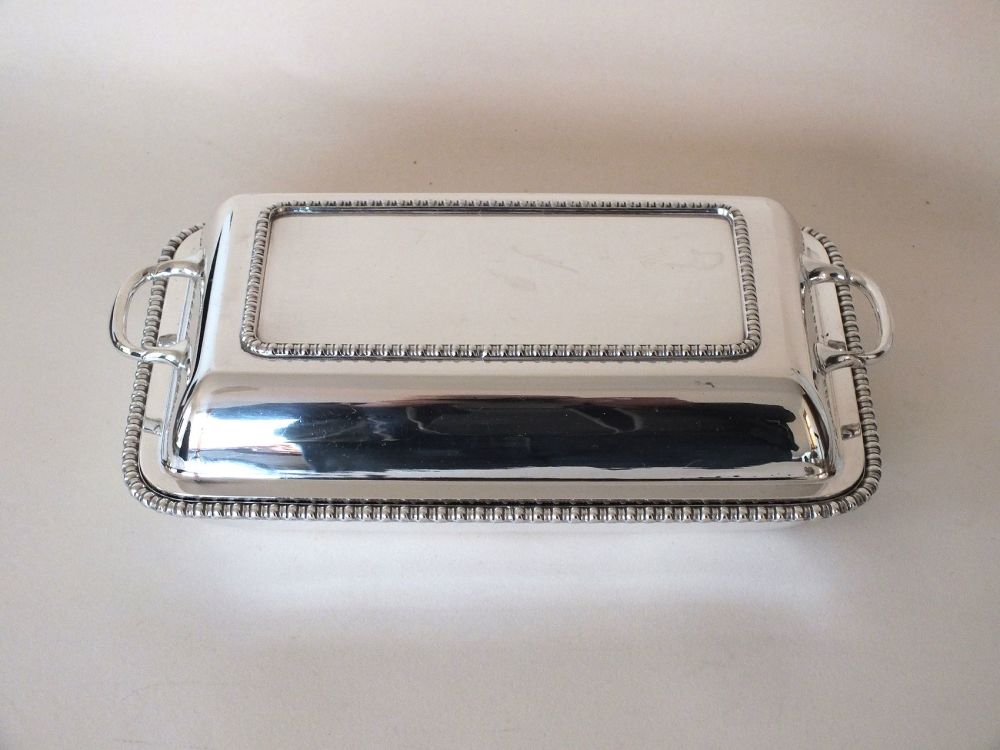 Silver Plate Entree Dish-Vintage Home Dining and Servinge