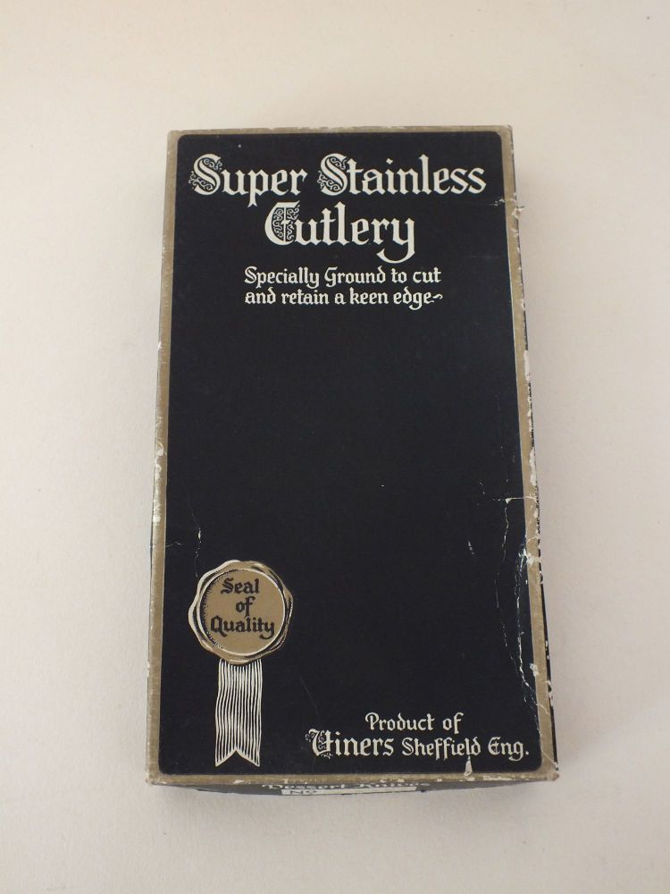 Dessert Knives Set of 6, Boxed-Viners Super Stainless Cutlery
