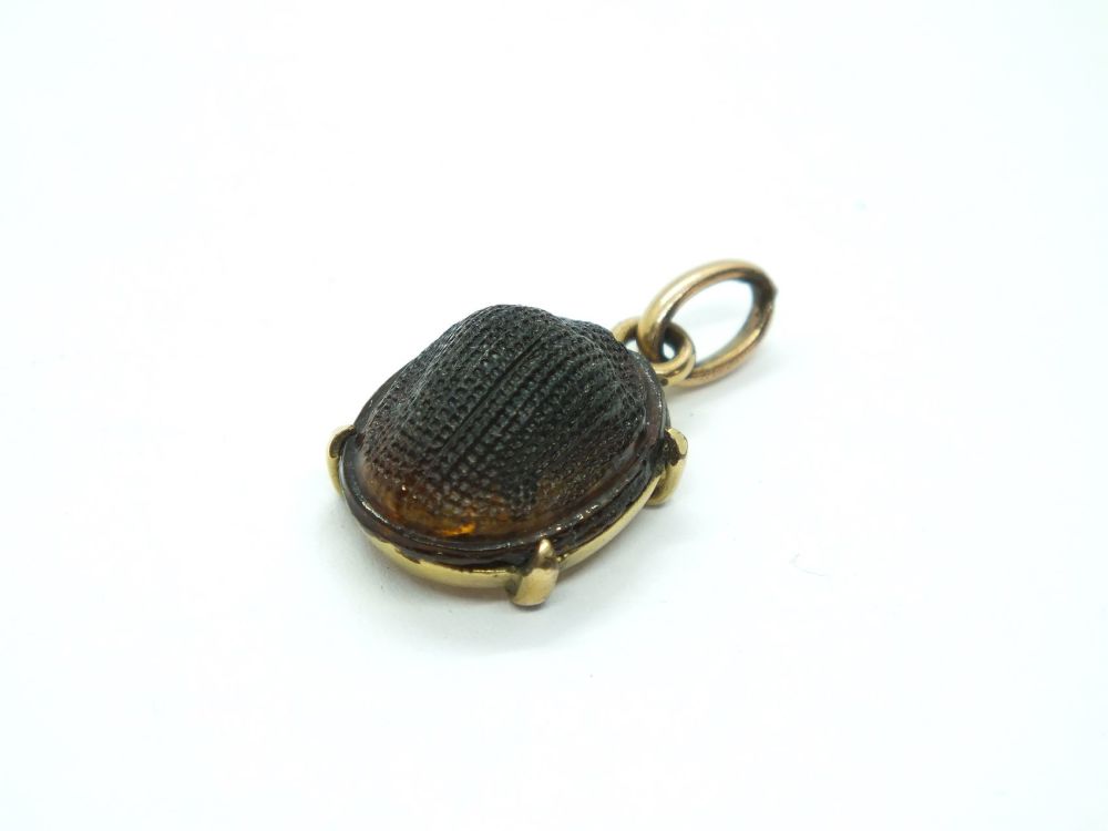 Scarab Beetle Necklace Pendant, Bracelet Charm