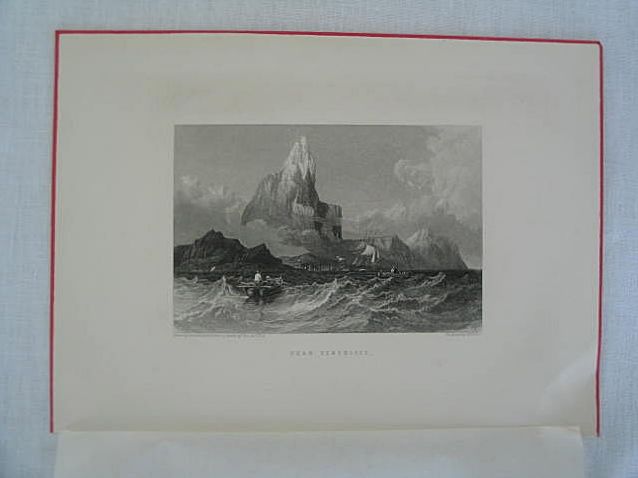 Peak Tenerife - Antique Engraving Print by R Wallis
