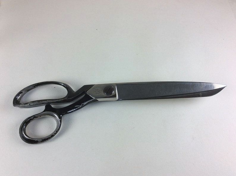 Vintage Tailoring Scissors or Dressmakers Shears-Wostenholm IXL Sheffield