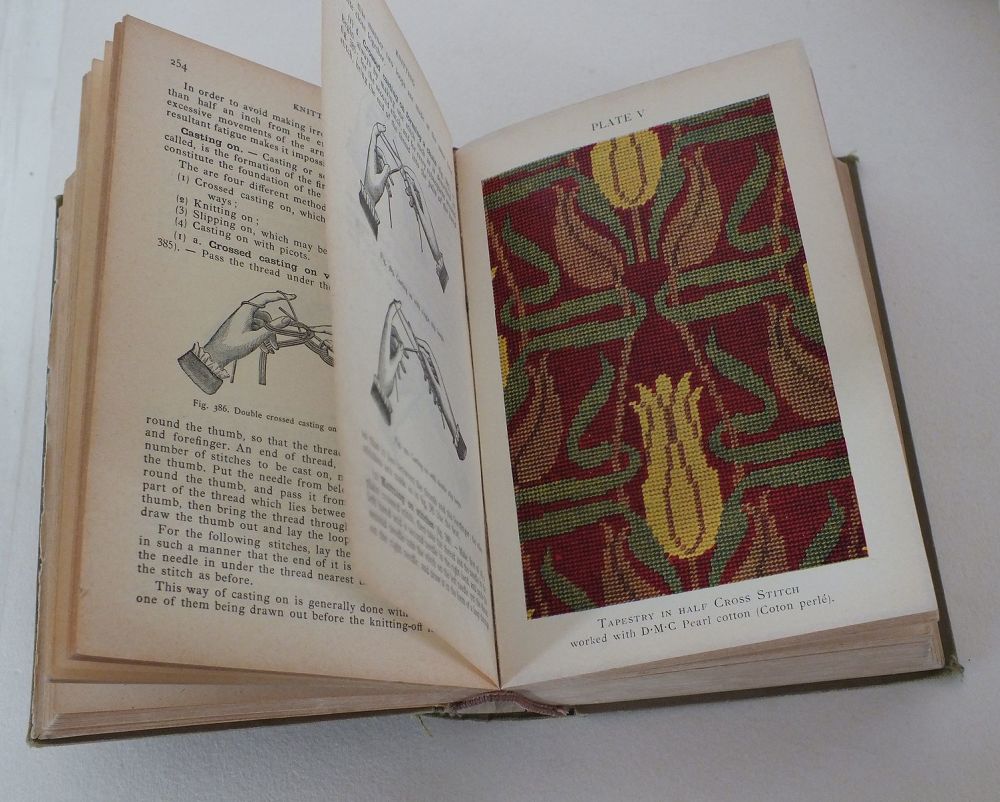 Encyclopedia Of Needlework By Th De Dillmont. DMC Library, Illustrated