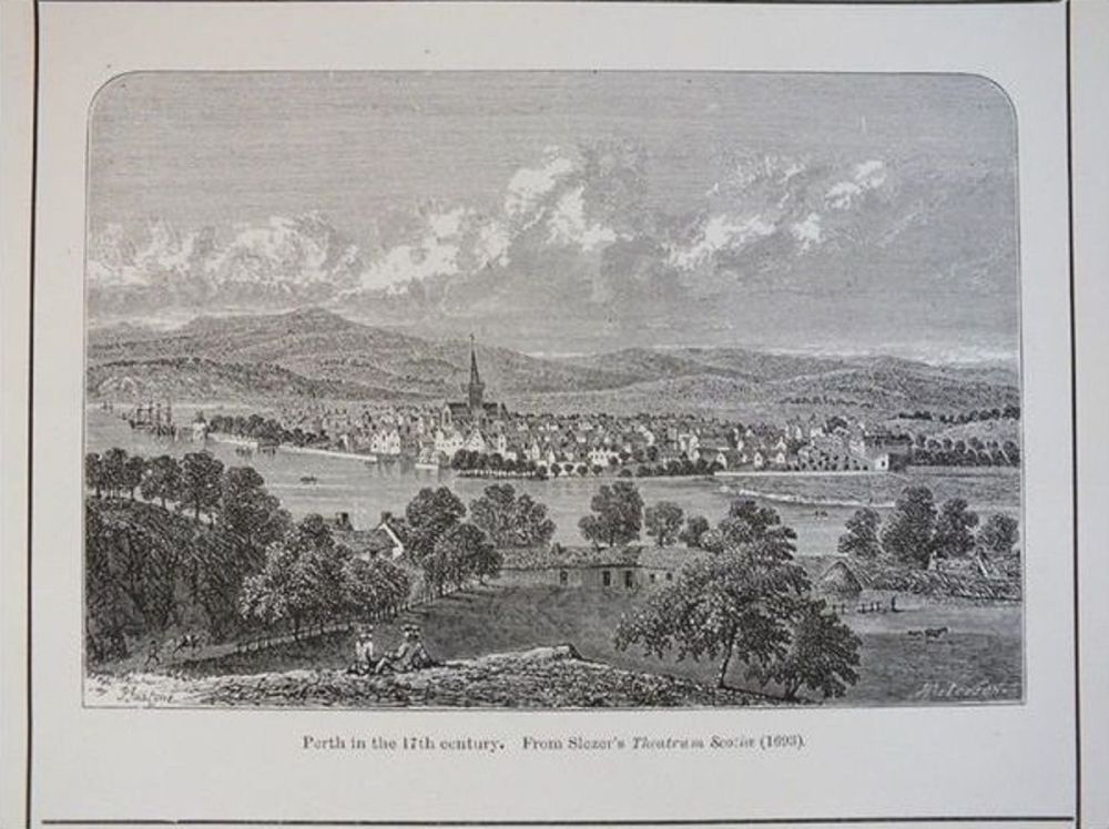 Pass Of Killiecrankie Perthshire - Antique Scottish Landscape Print. Circa 1880s