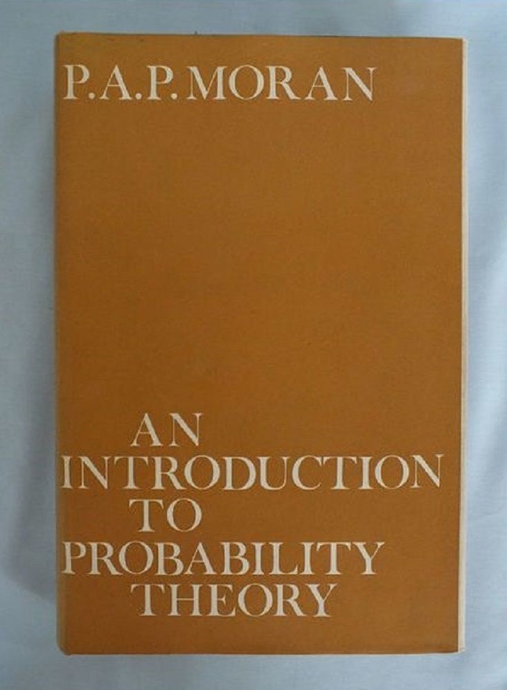 An Introduction to Probability Theory By P A P Moran