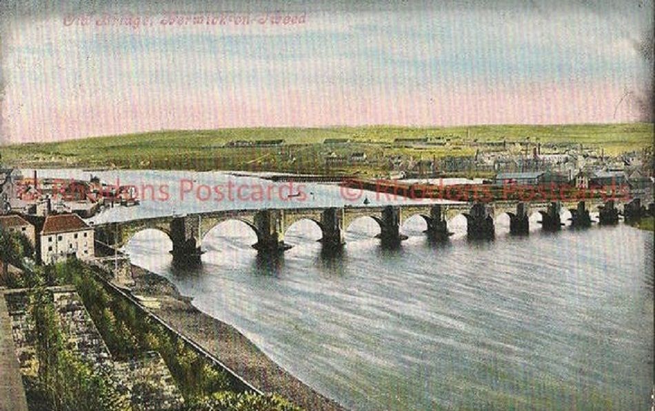 Old Bridge Berwick on Tweed, Northumberland, Early 1900s 