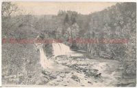 Bonning Falls, Lanark, Lanarkshire  Early 1900s Postcard 