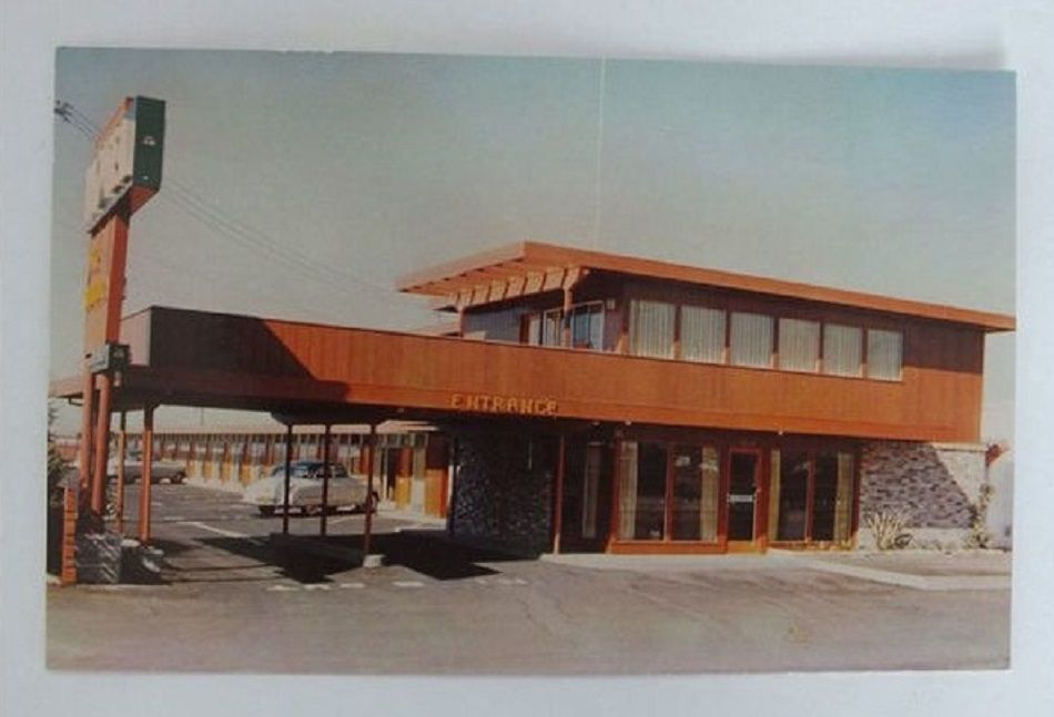 The Continental Motel, Salinas, California, USA  1950 / 60s Postcard