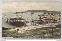 Plymouth Devon - Promenade & Pier Early 1900s Postcard