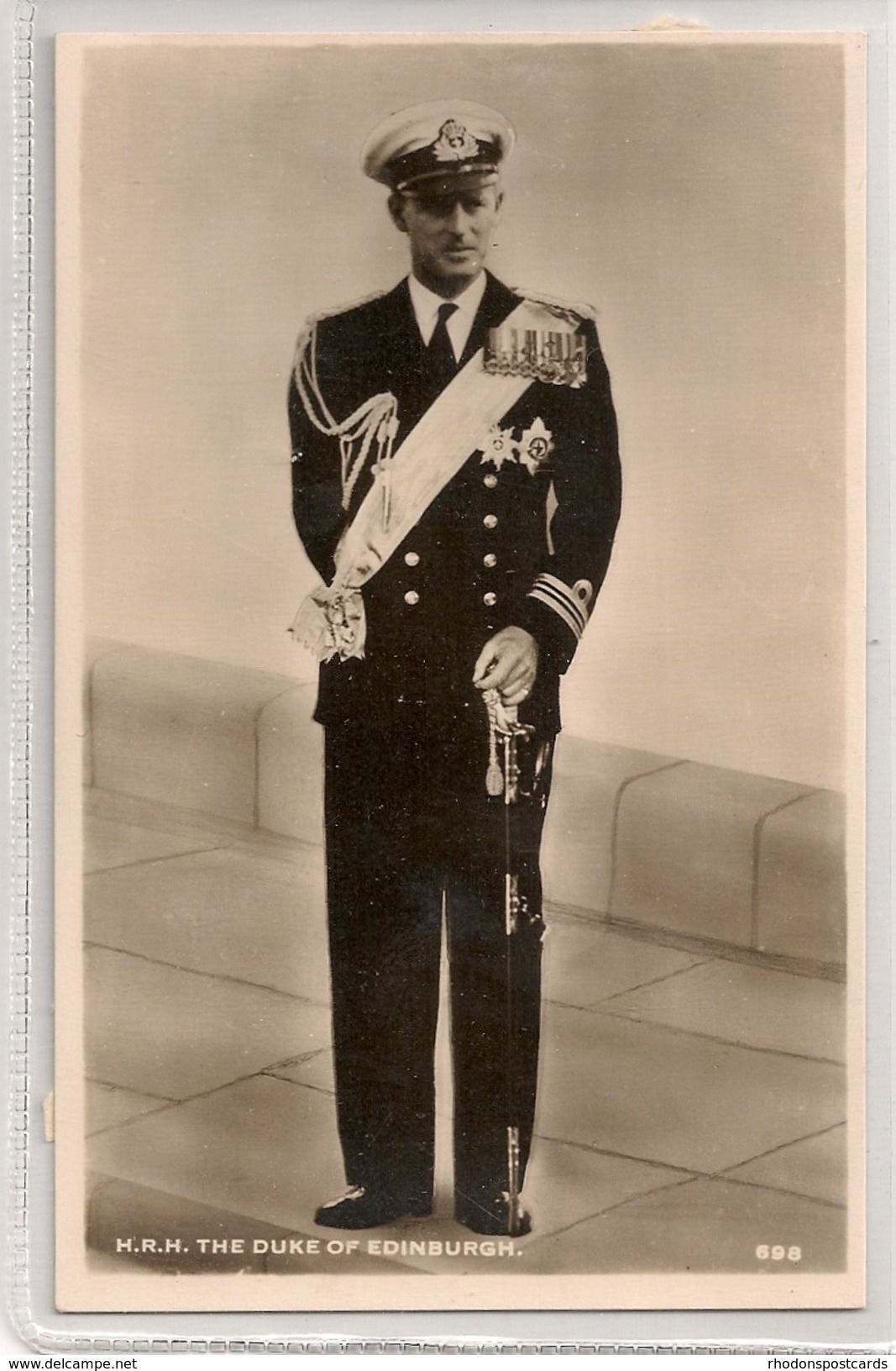 H R H The Duke Of Edinburgh, British Family / Royalty. 1940s RP