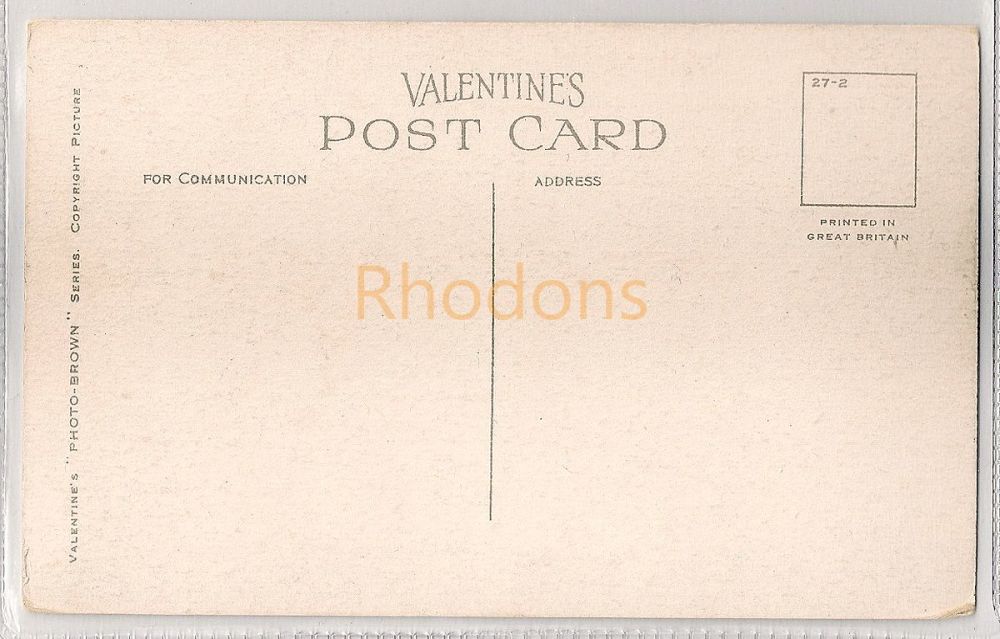 Floors Castle, Kelso, Roxburghshire Scotland Valentines Postcard