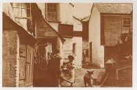 Cornwall: Dolphin Inn, Port Isaac, 1906. Nostalgia Reproduction Postcard